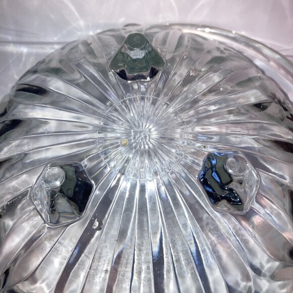 Home Interiors Fruit Bowl w/Plastic Handle Vintage - Picture 4 of 7